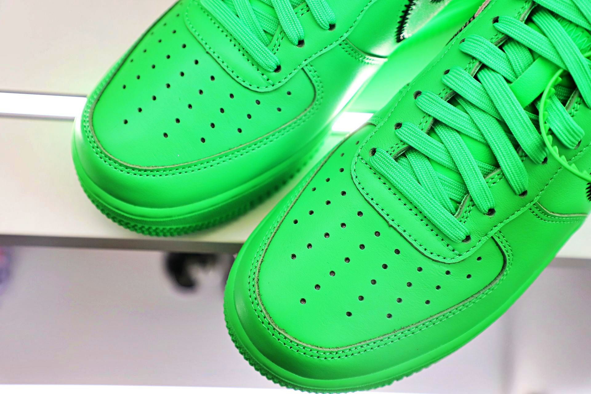 OFF WHITE NIKE AIR FORCE 1 LOW GREEN