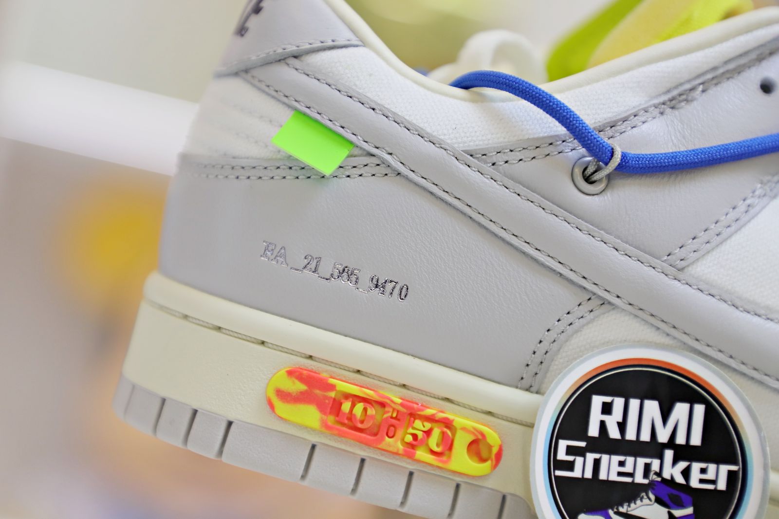 OFF-WHITE X DUNK LOW 'LOT 10 OF 50'