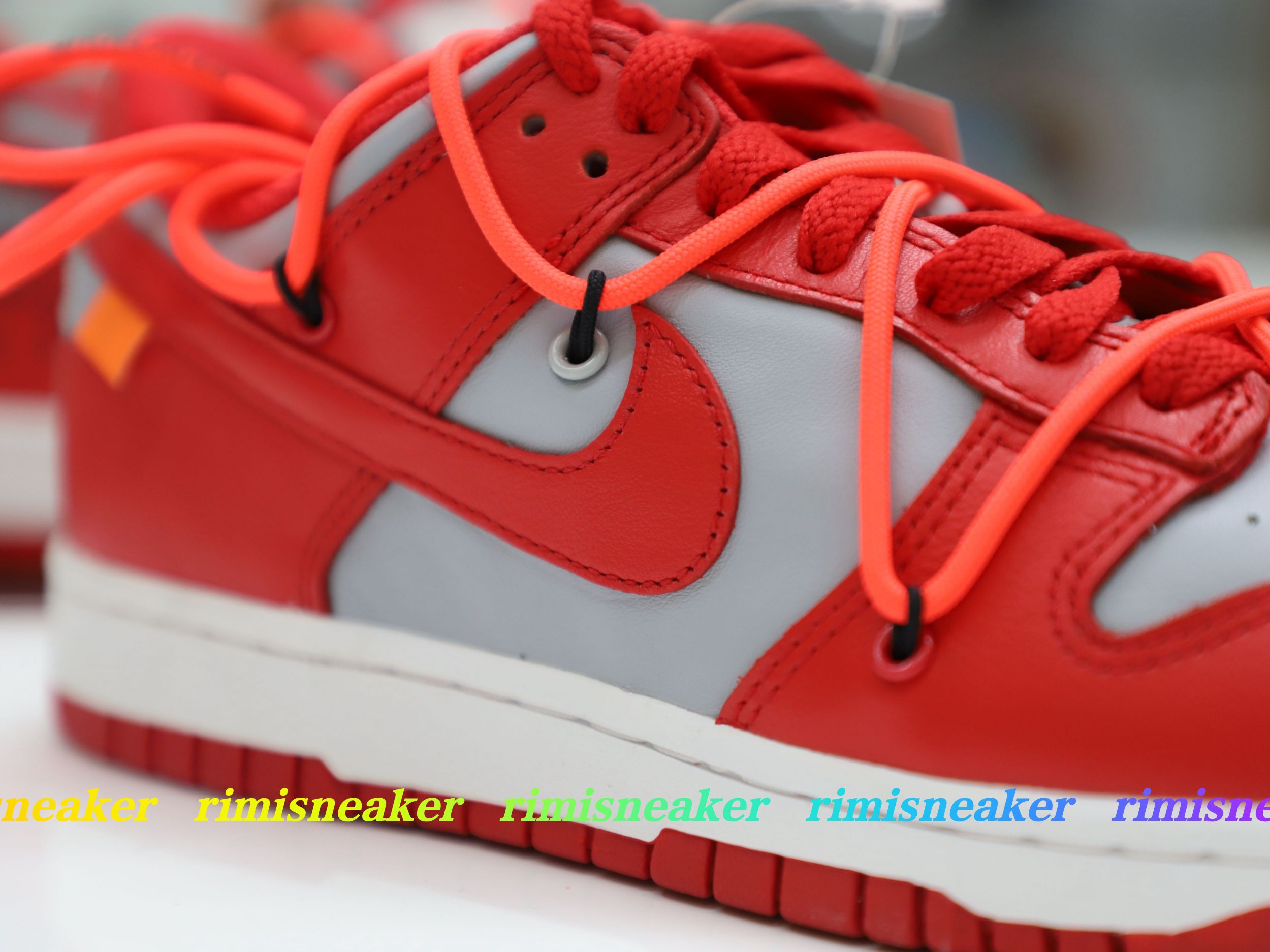 OFF-WHITE X DUNK LOW 'UNIVERSITY RED'