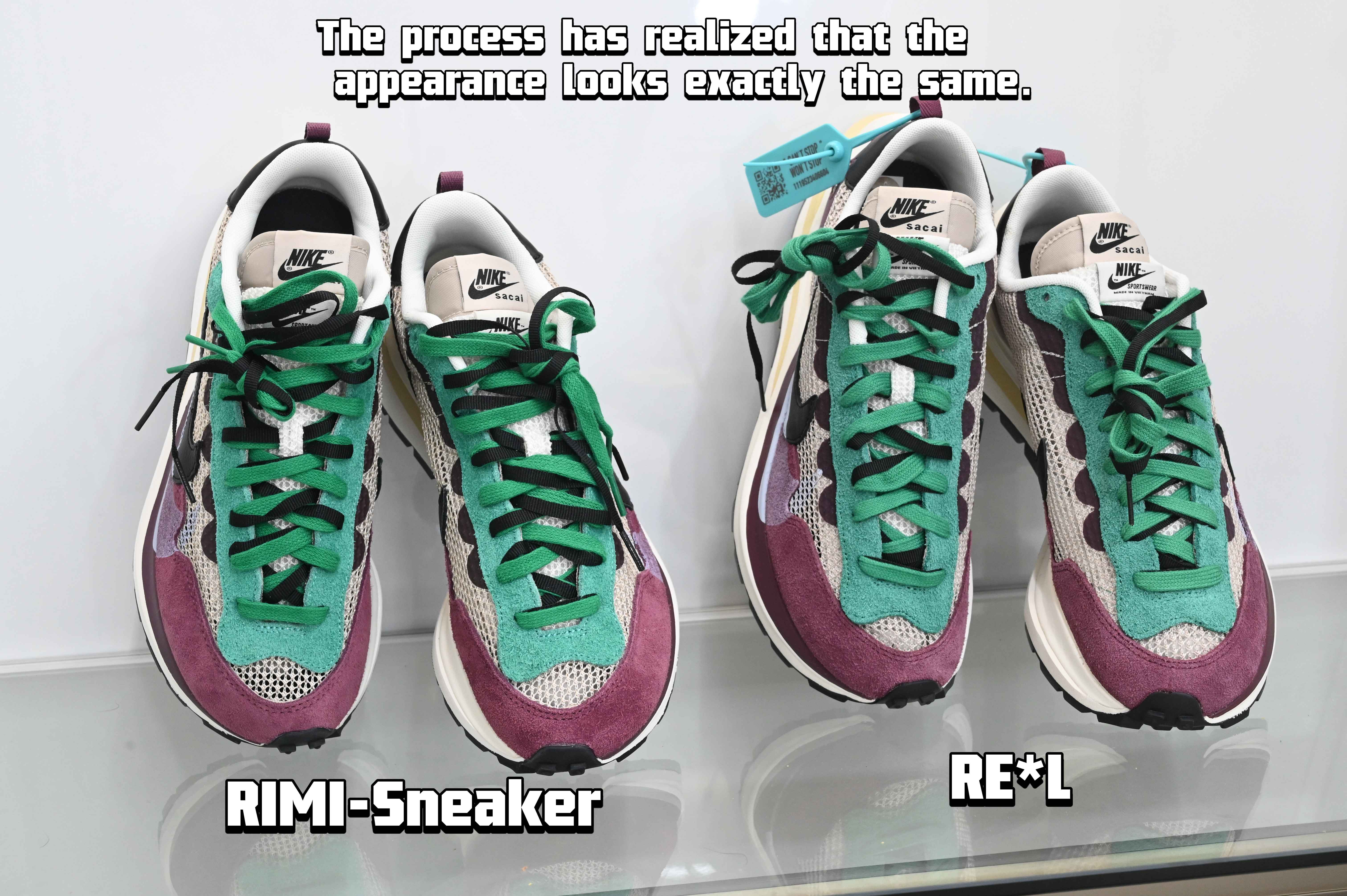 SACAI X VAPORWAFFLE SP 'VILLAIN RED'