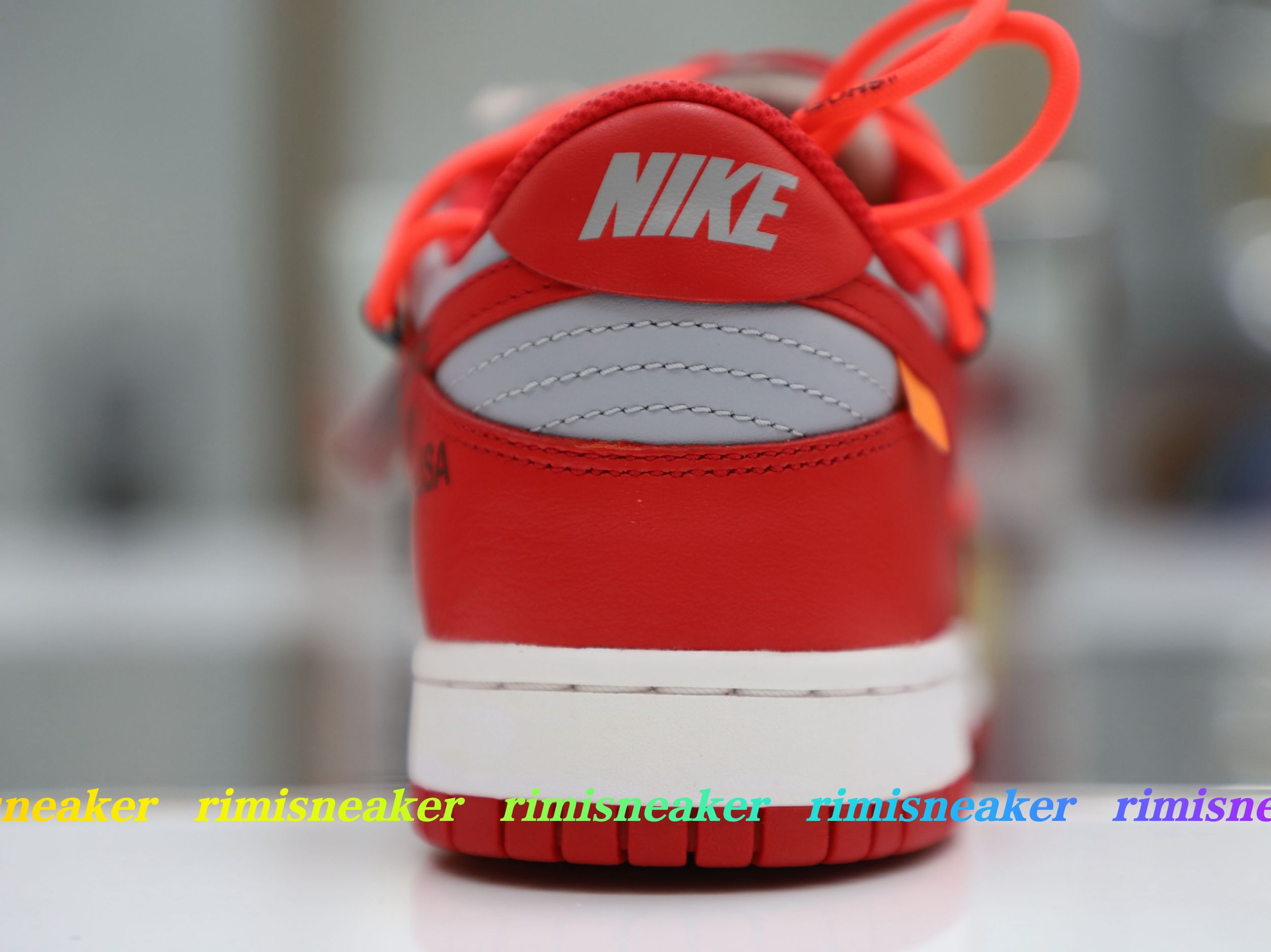 OFF-WHITE X DUNK LOW 'UNIVERSITY RED'