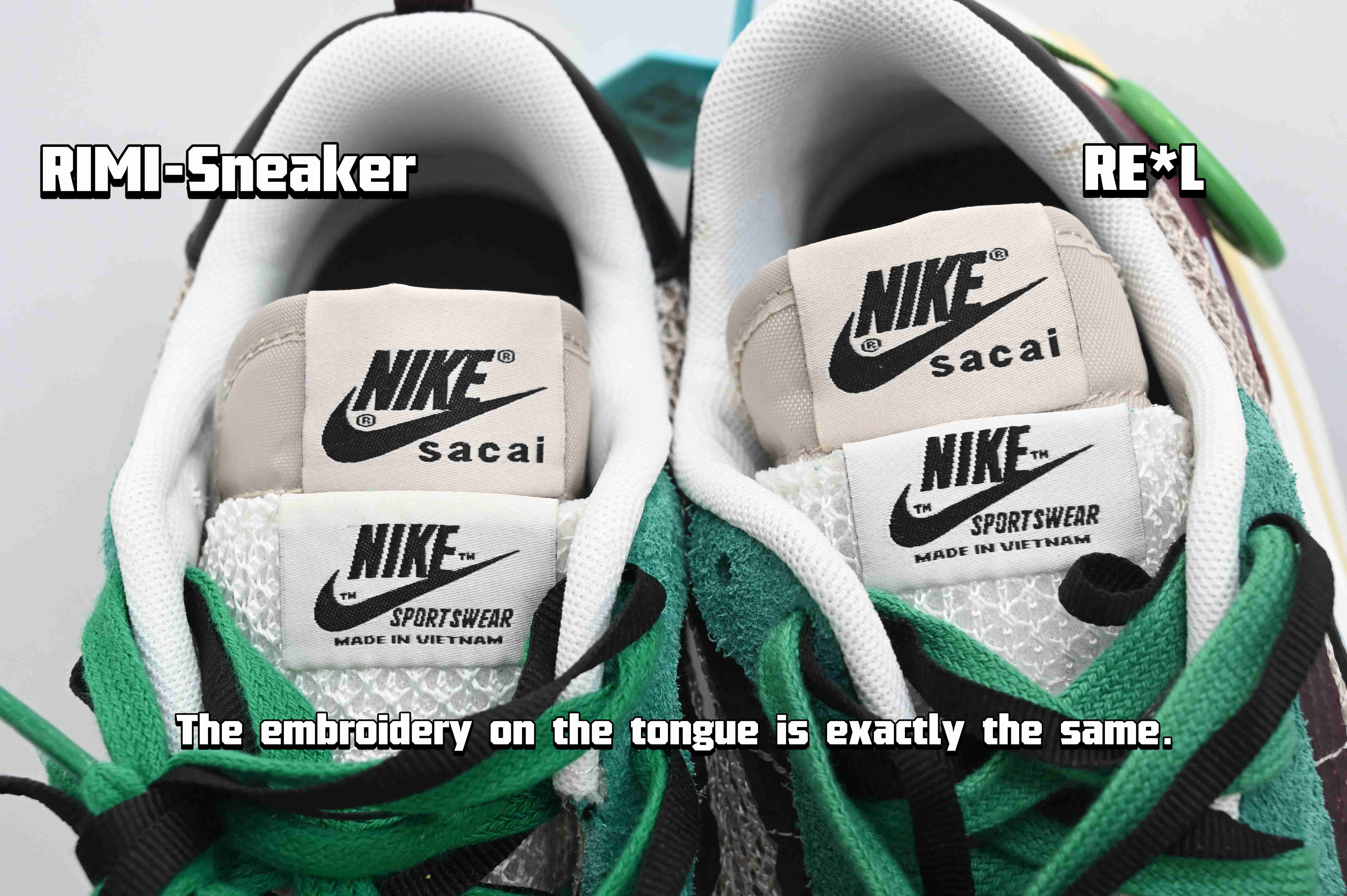 SACAI X VAPORWAFFLE SP 'VILLAIN RED'