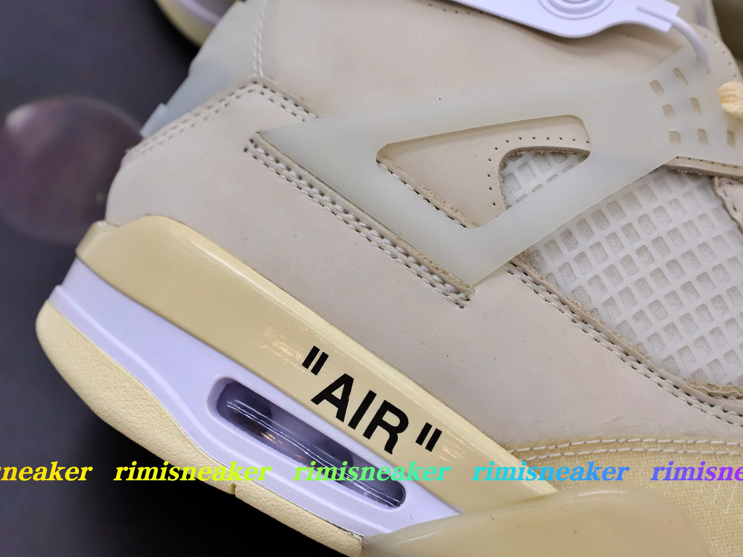 AIR JORDAN OFF-WHITE X WMNS AIR JORDAN 4 SP 'SAIL'