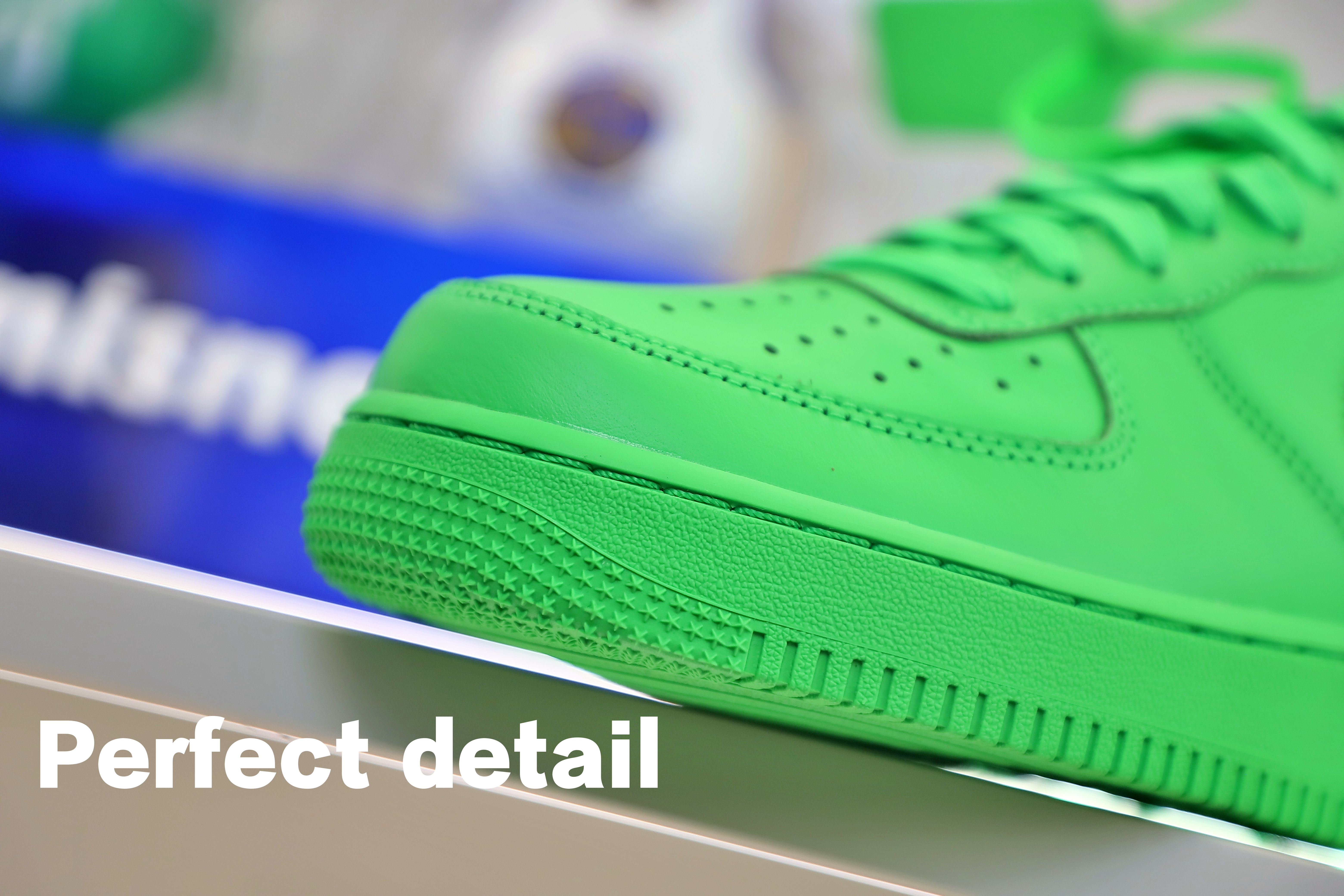 OFF WHITE NIKE AIR FORCE 1 LOW GREEN