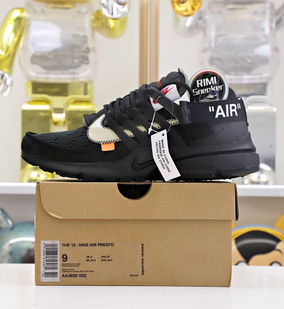 OFF WHITE PRESTO2.0 BLACK