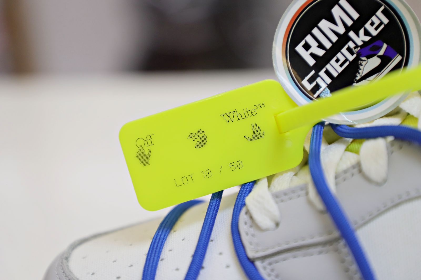 OFF-WHITE X DUNK LOW 'LOT 10 OF 50'