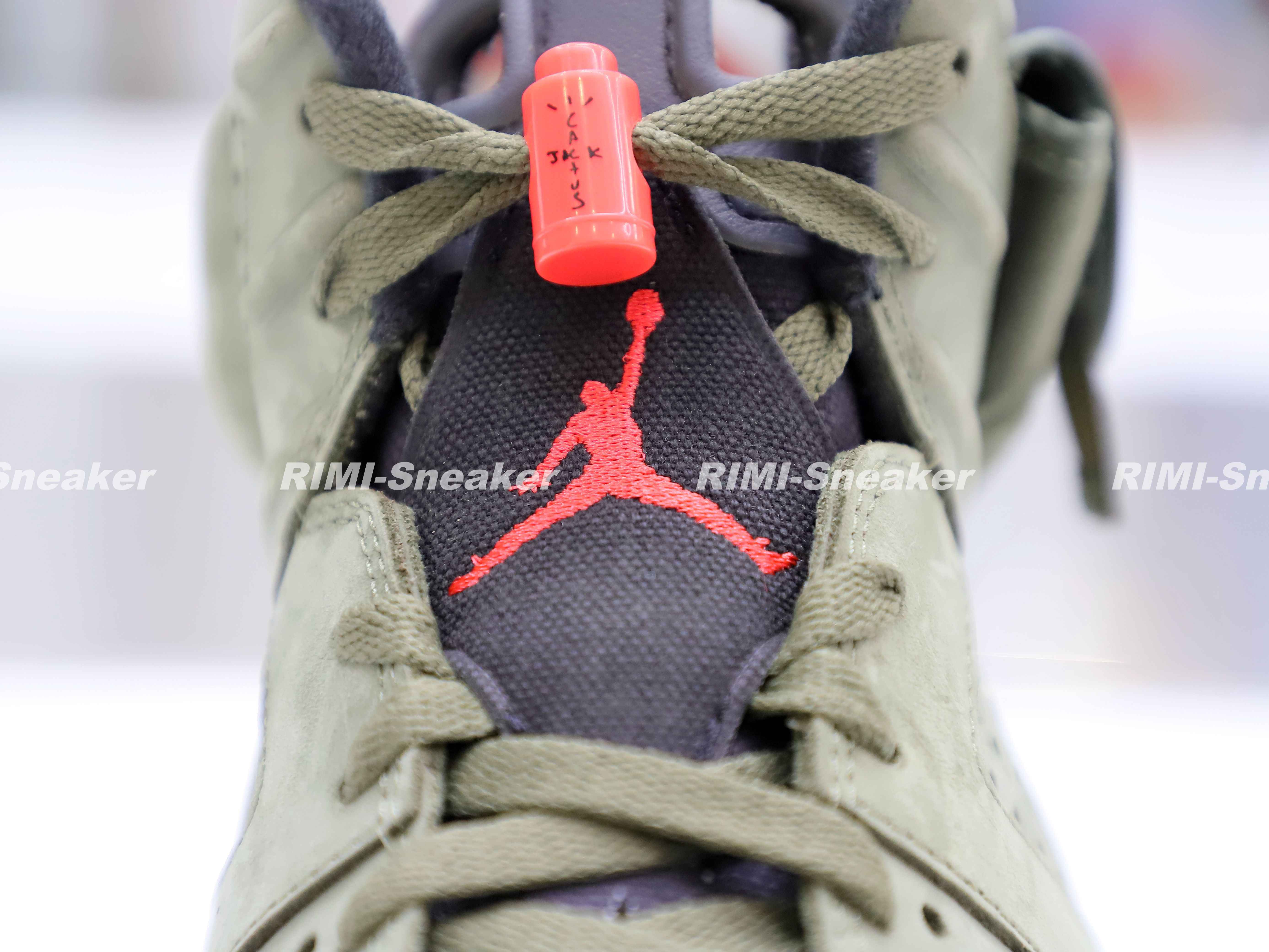 TRAVIS SCOTT X AIR JORDAN 6 RETRO 'OLIVE'