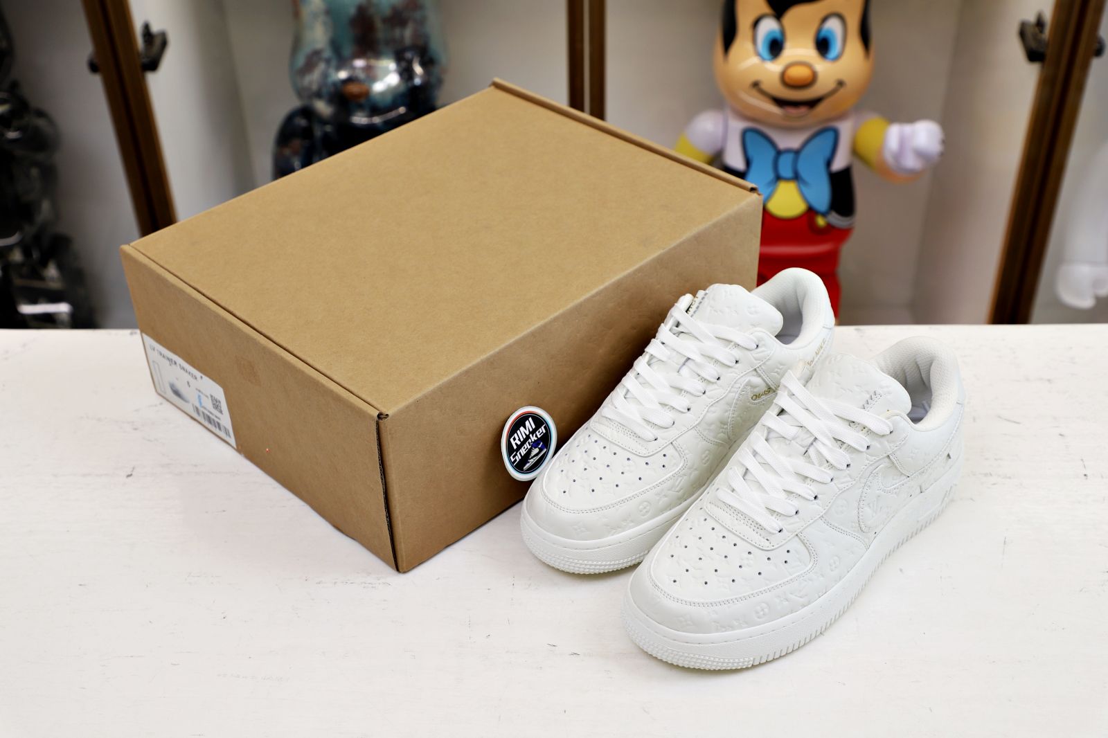 Louis Vuitton Air Force 1 Low White