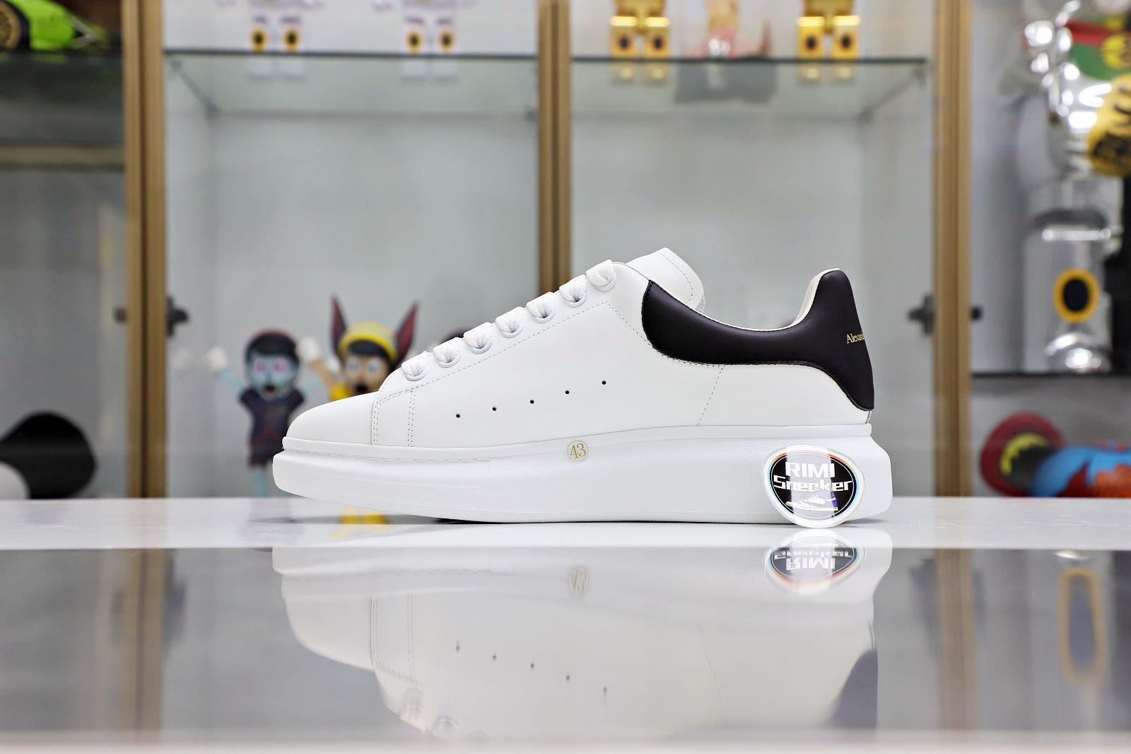 Alexander McQueen WHITE SMOOTH