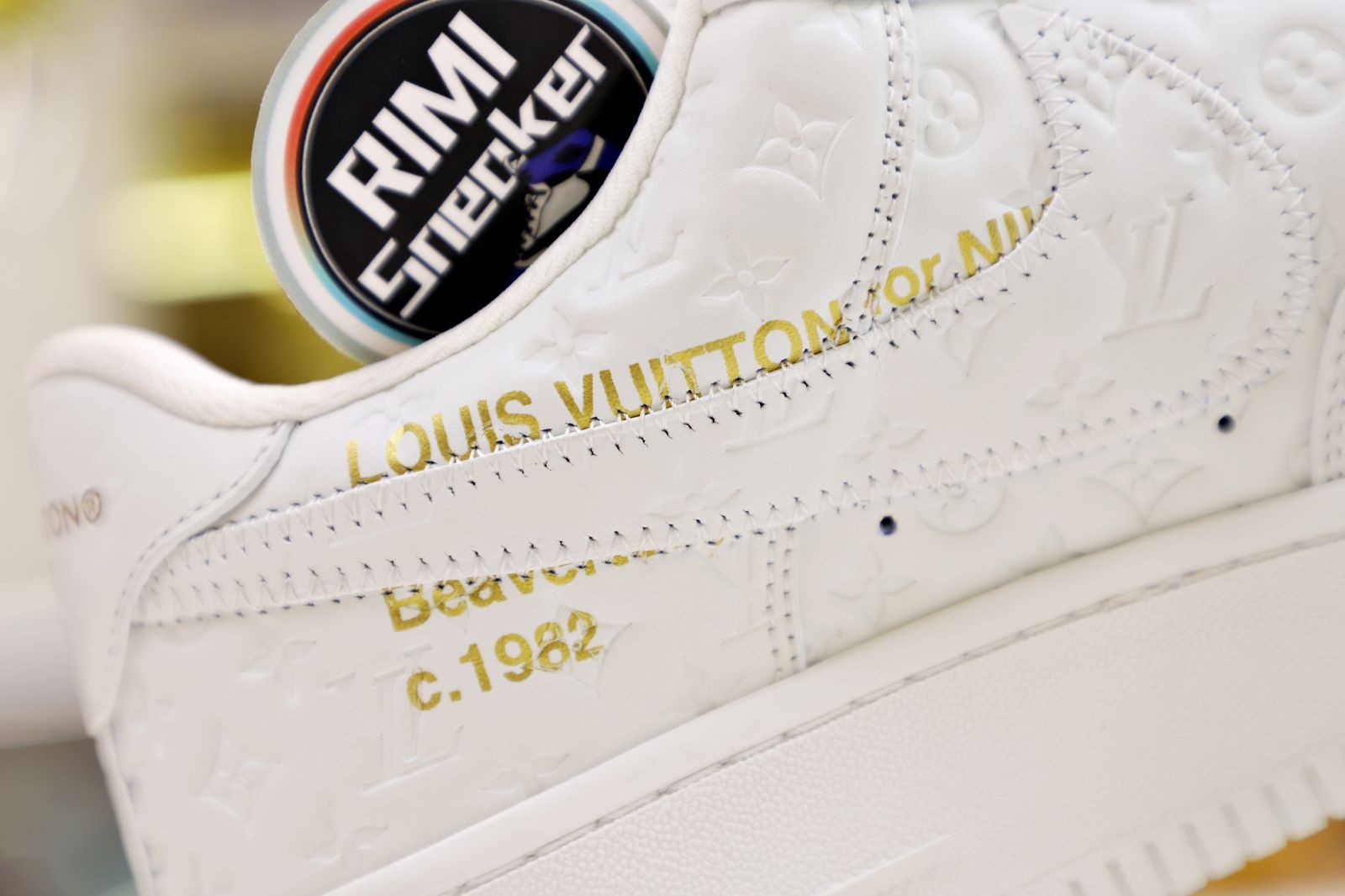 Louis Vuitton Air Force 1 Low White