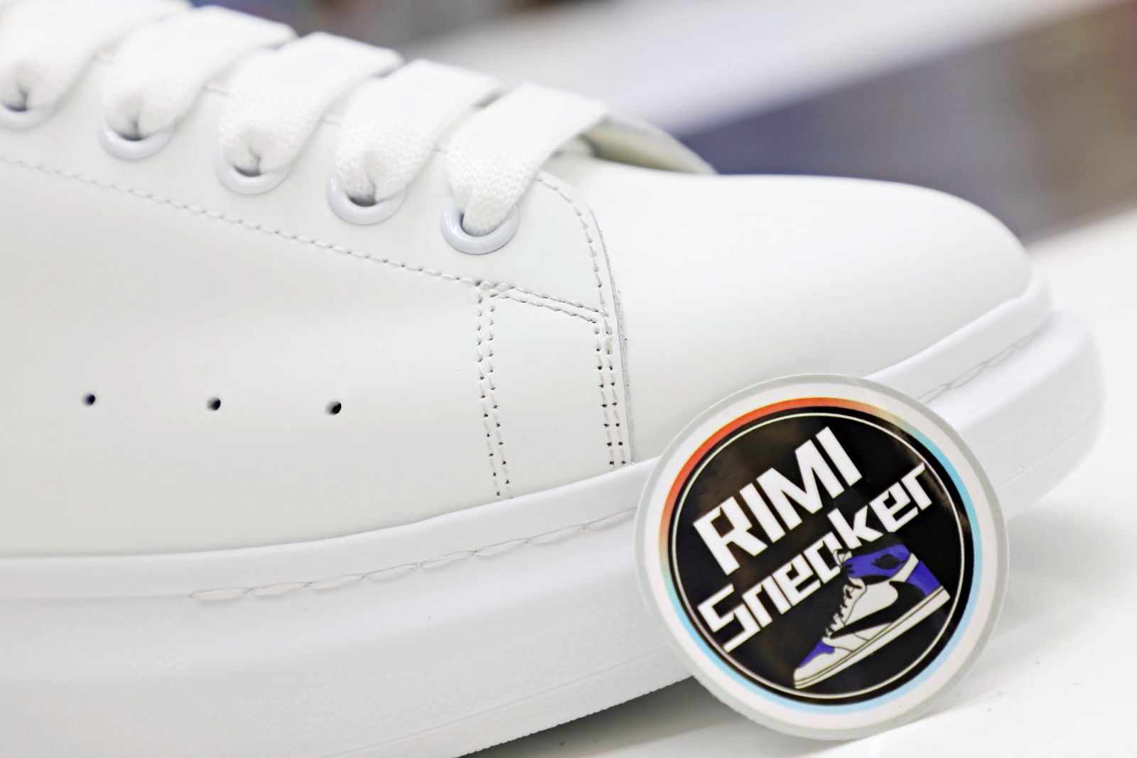Alexander McQueen WHITE SMOOTH