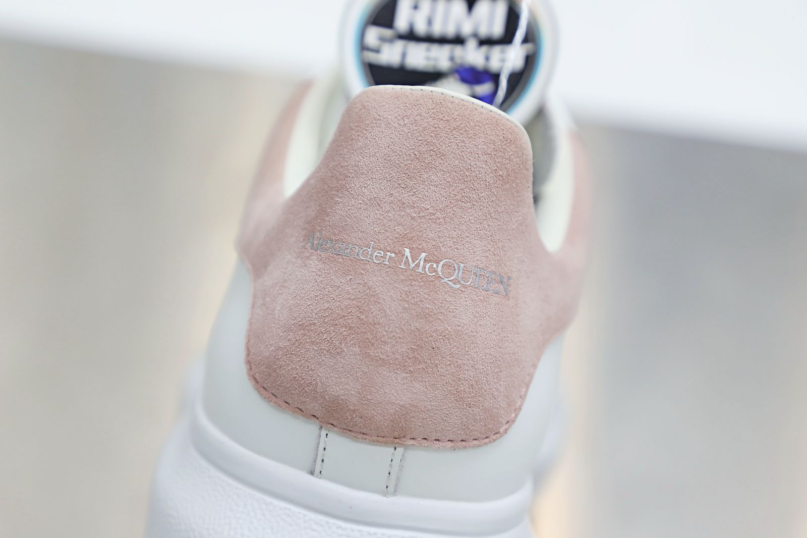 Alexander McQueen PARIS PINK SUEDE HEEL