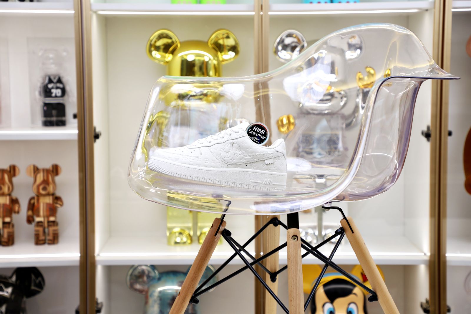 Louis Vuitton Air Force 1 Low White
