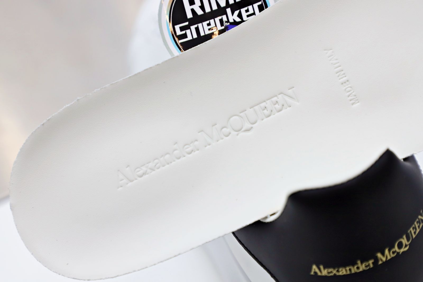 Alexander McQueen WHITE SMOOTH