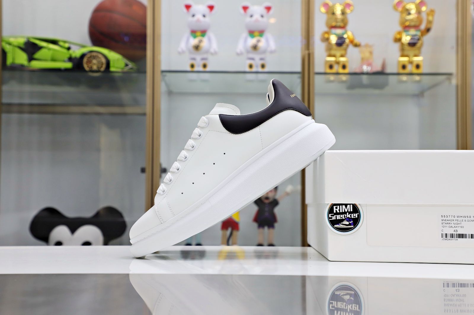 Alexander McQueen WHITE SMOOTH