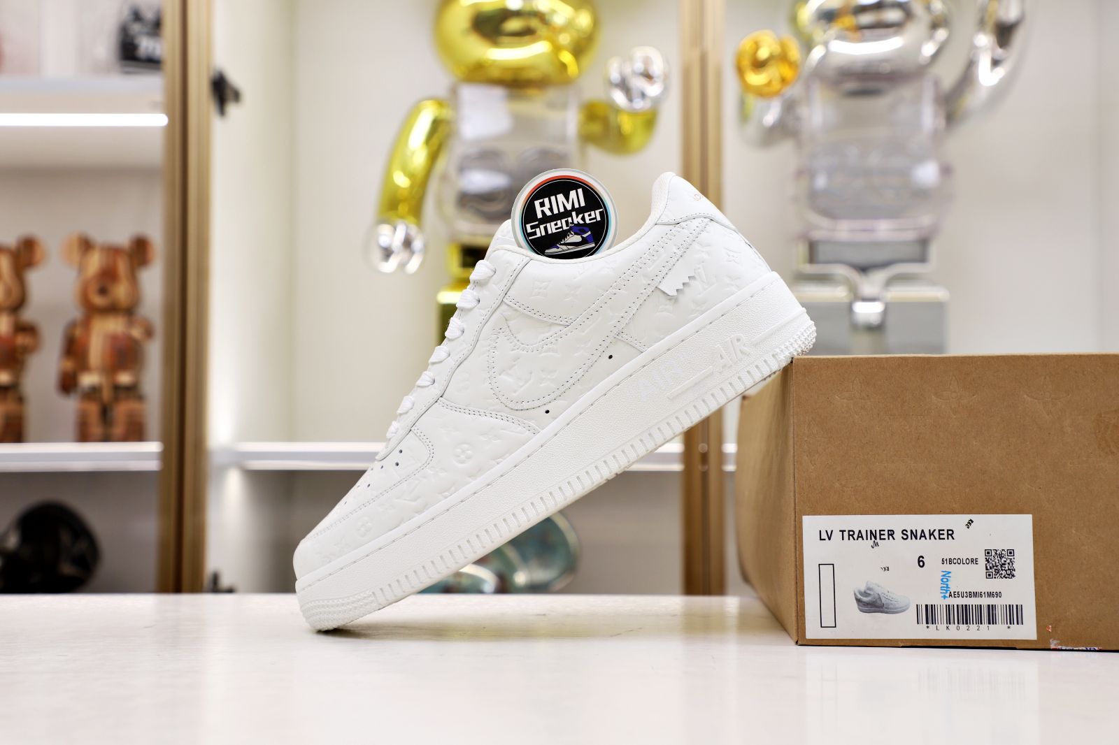 Louis Vuitton Air Force 1 Low White