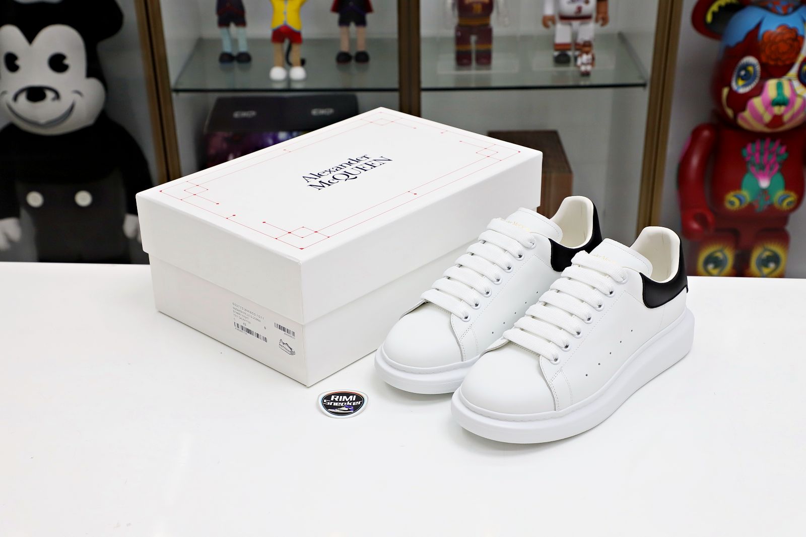 Alexander McQueen WHITE SMOOTH
