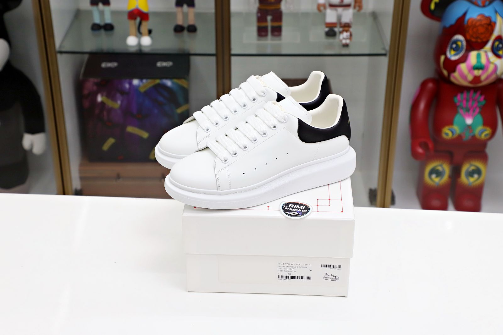 Alexander McQueen WHITE SMOOTH