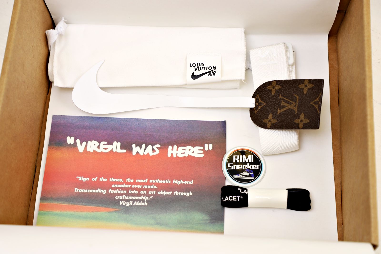 Louis Vuitton Nike Air Force1 Low S18R