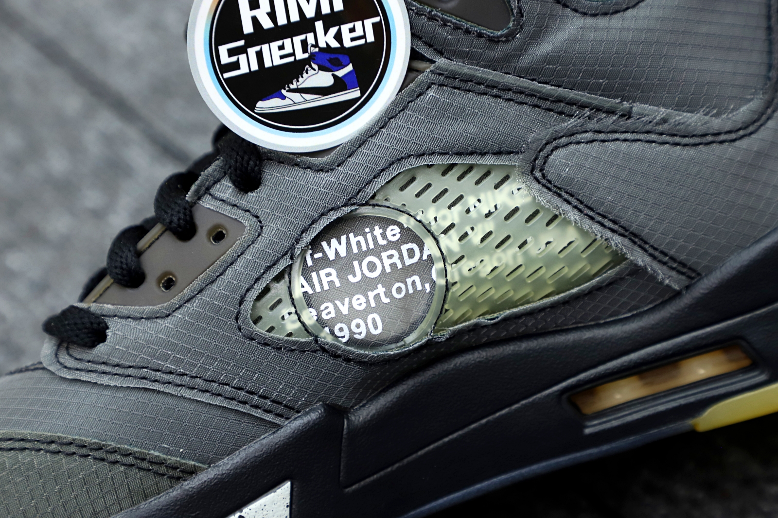 OFF-WHITE X AIR JORDAN 5 RETRO SP 'MUSLIN'