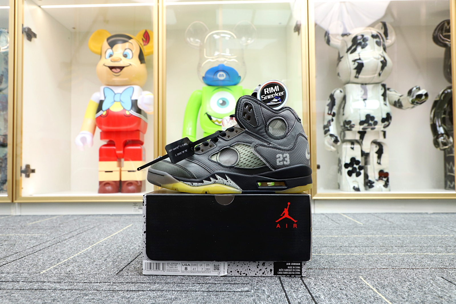 OFF-WHITE X AIR JORDAN 5 RETRO SP 'MUSLIN'