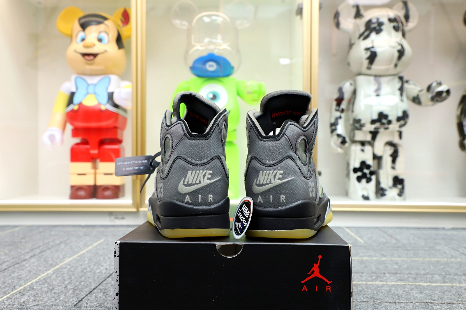OFF-WHITE X AIR JORDAN 5 RETRO SP 'MUSLIN'