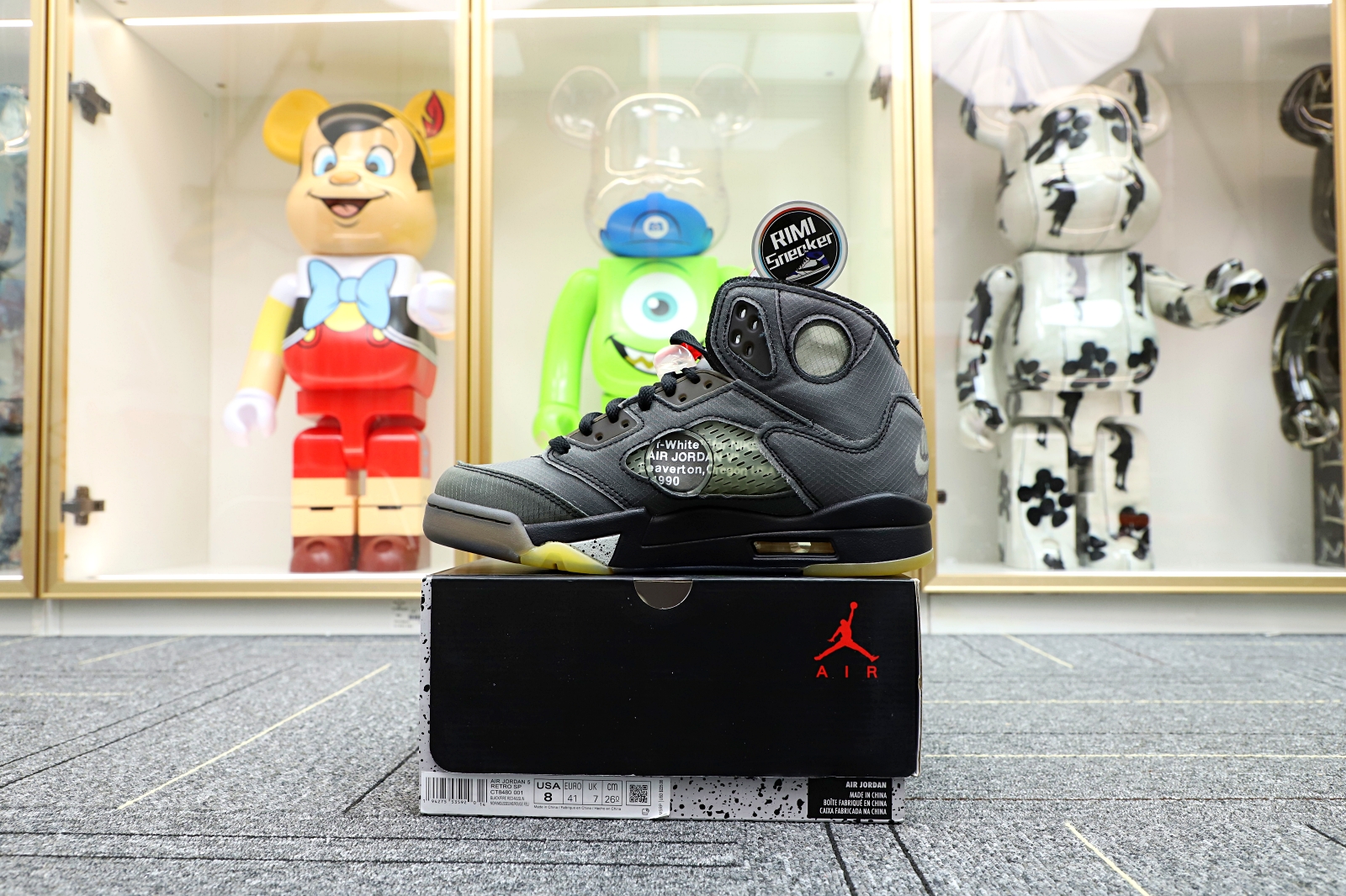 OFF-WHITE X AIR JORDAN 5 RETRO SP 'MUSLIN'