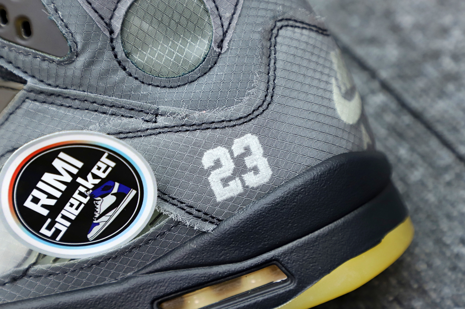 OFF-WHITE X AIR JORDAN 5 RETRO SP 'MUSLIN'