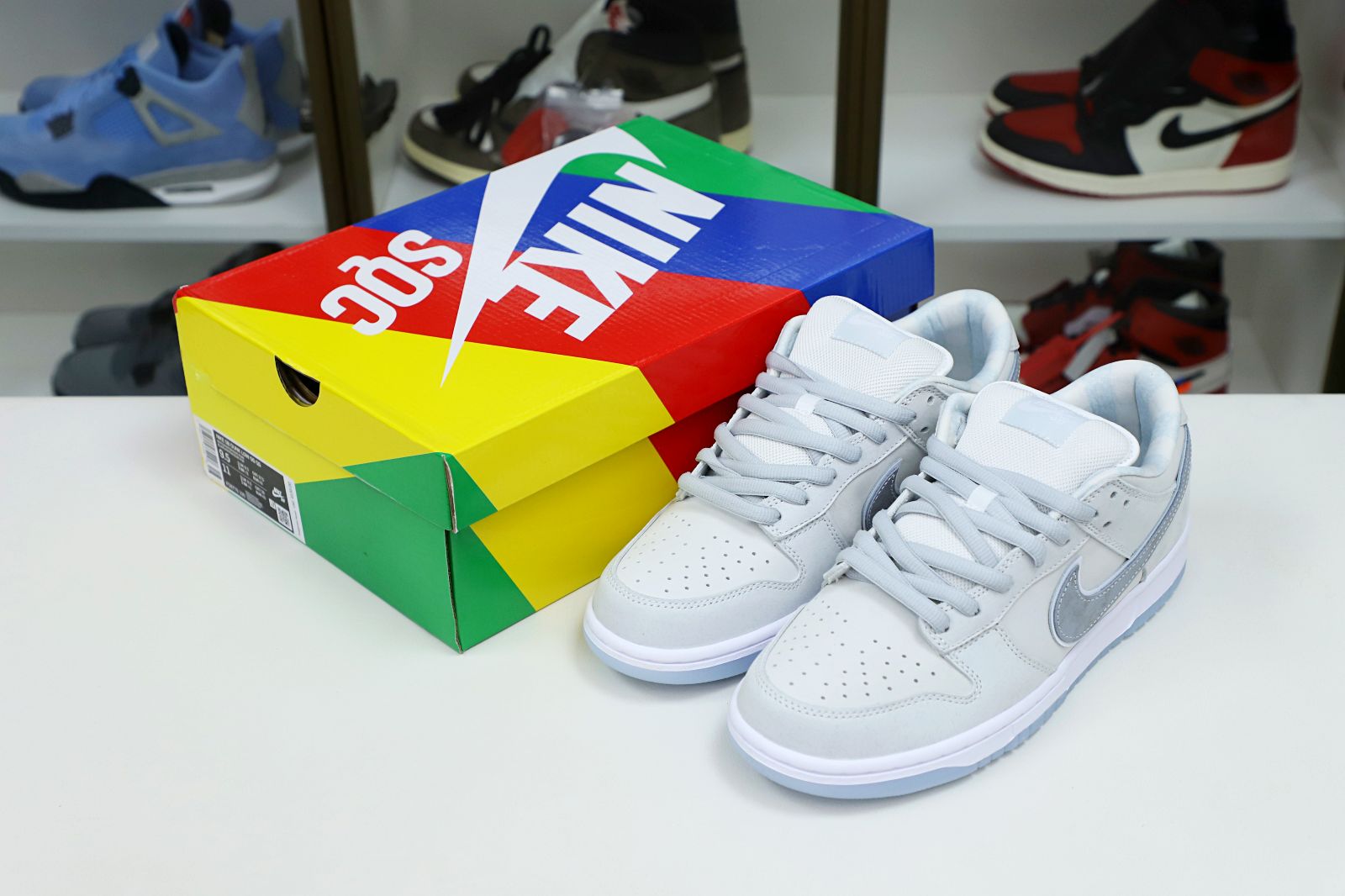 Concepts x Nike SB Dunk Low White Lobster