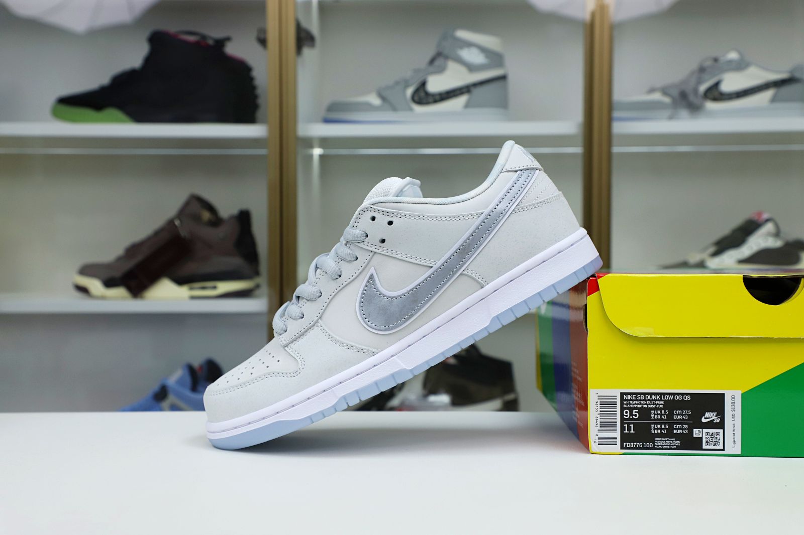 Concepts x Nike SB Dunk Low White Lobster