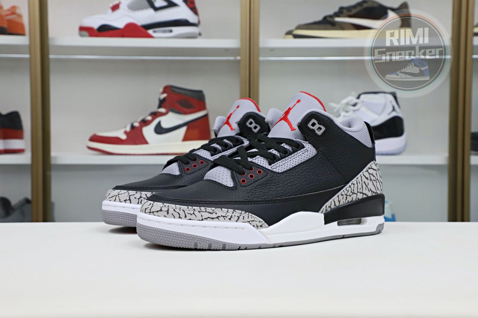 AIR JORDAN 3 RETRO OG 'BLACK CEMENT' 2018(854262-001)