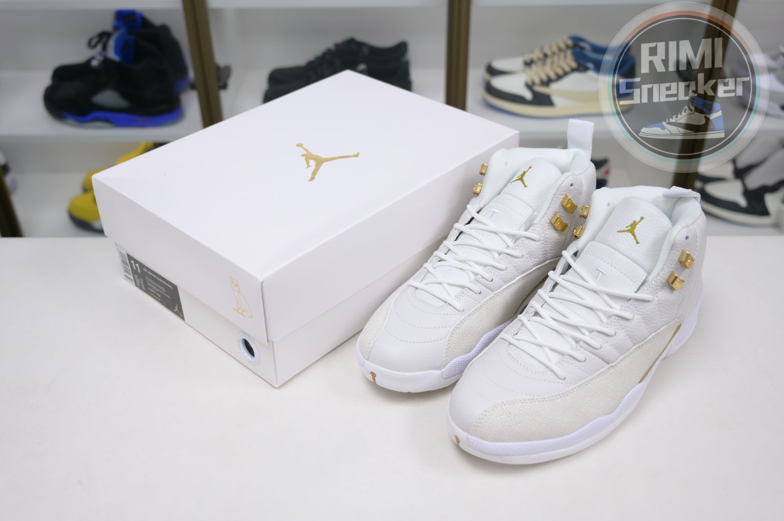 Jordan Air 12 Retro OVO White