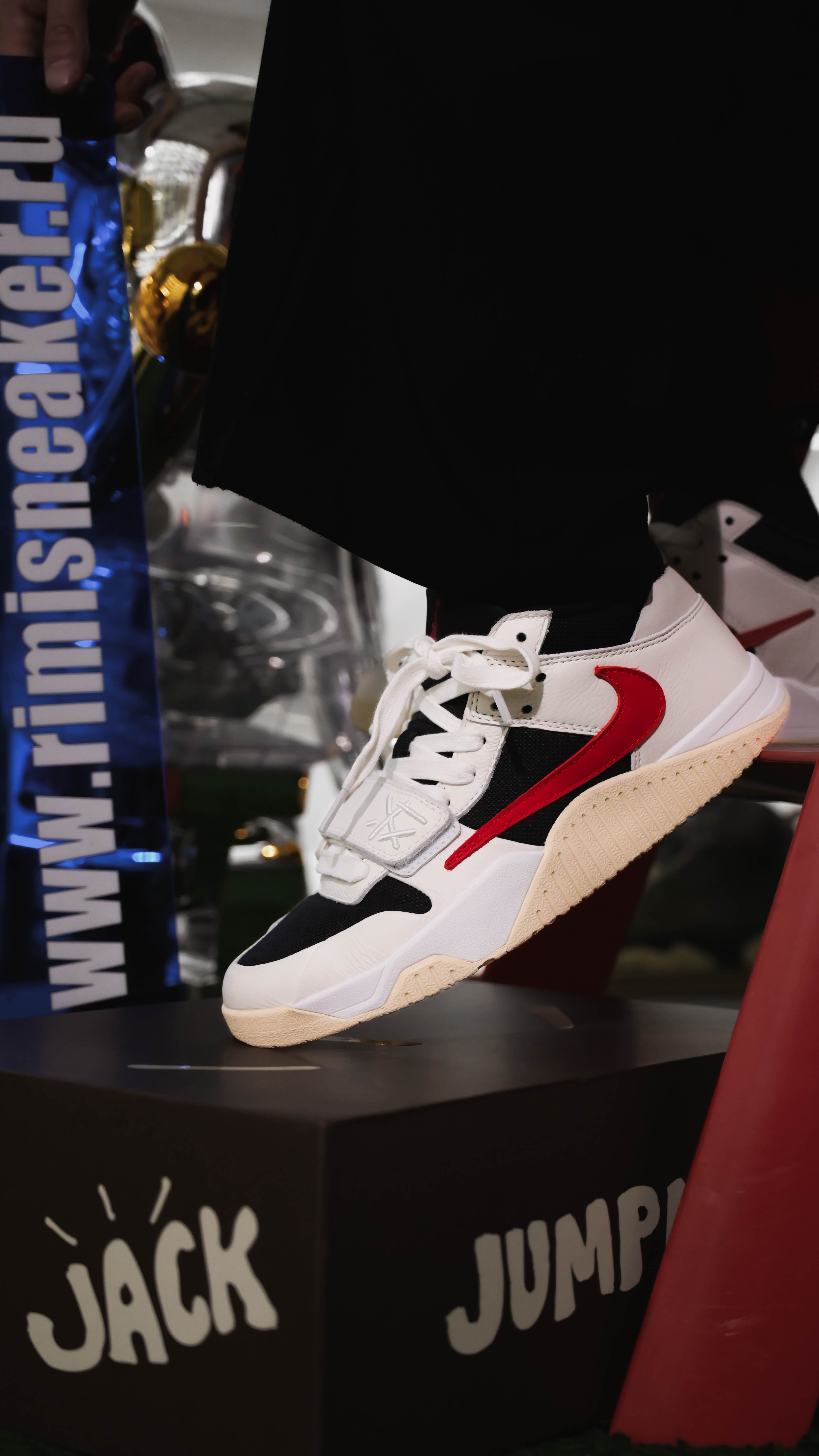 This will be Travis Scott first signature sneaker under the Jordan brand umbrella