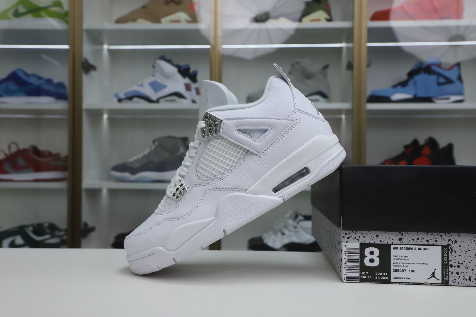 AIR JORDAN 4 RETRO 'PURE MONEY' - 308497-100