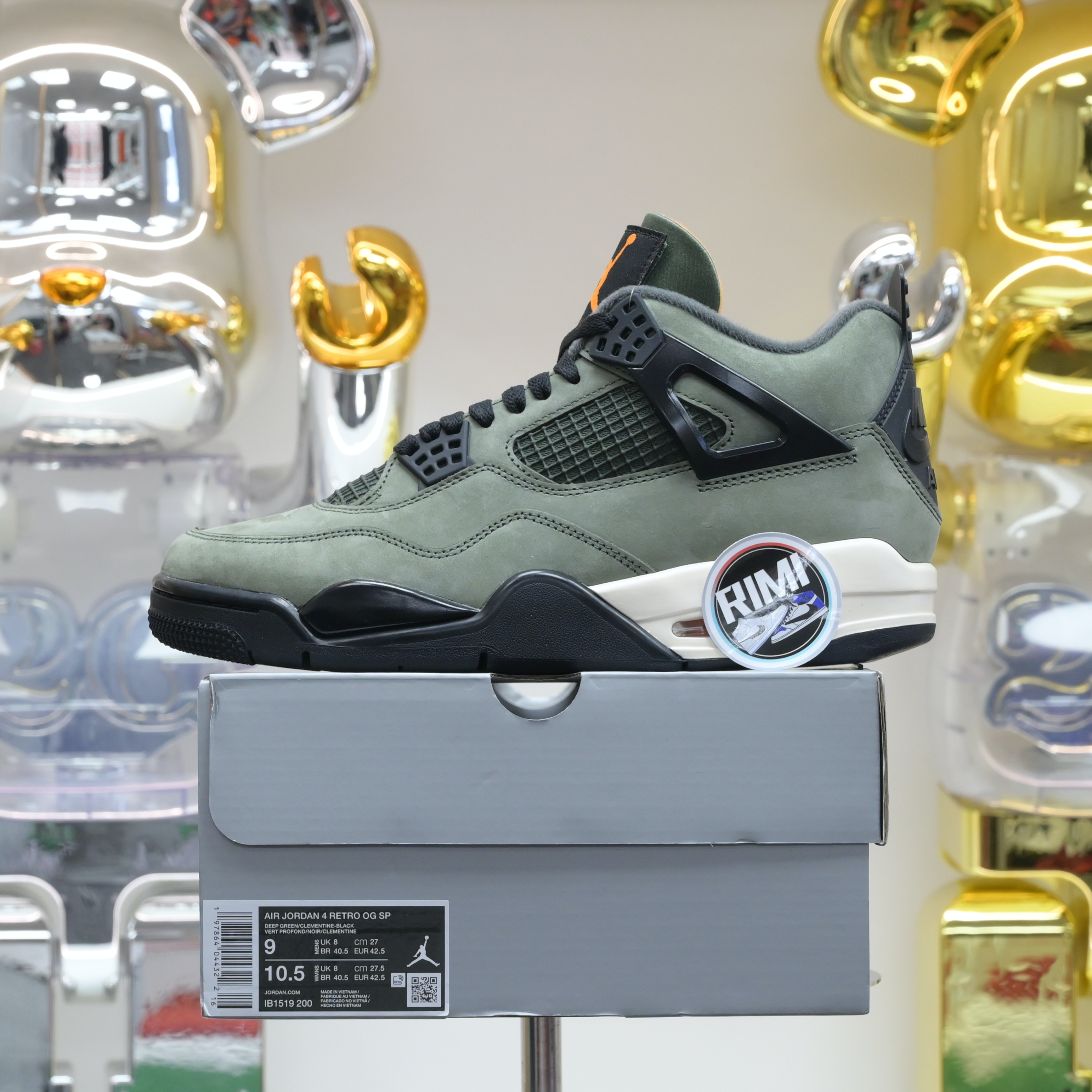 UNDEFEATED x Jordan Air Jordan 4  B1519-200
