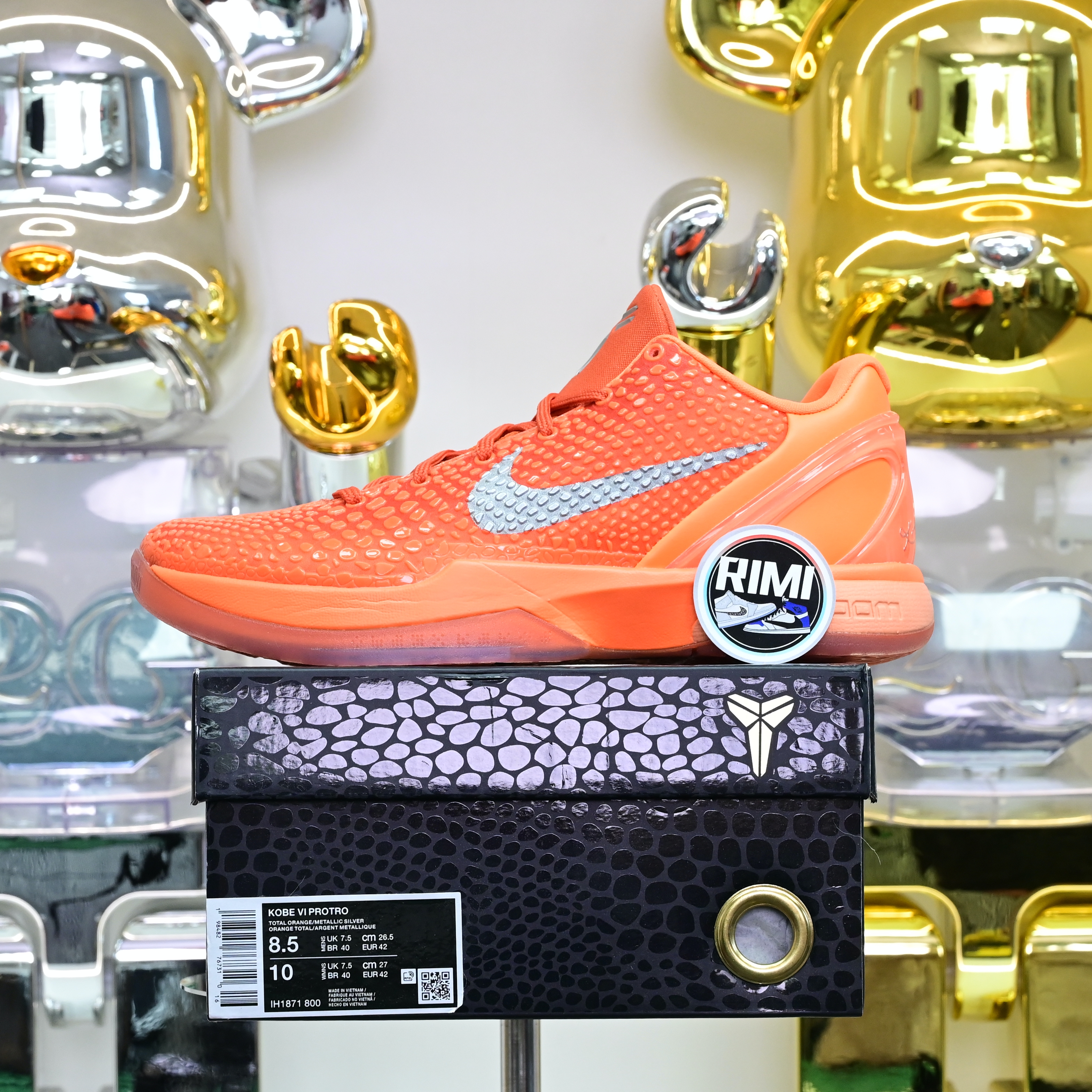 Nike Zoom Kobe 6 Protro“Total Orange”IH1871-800