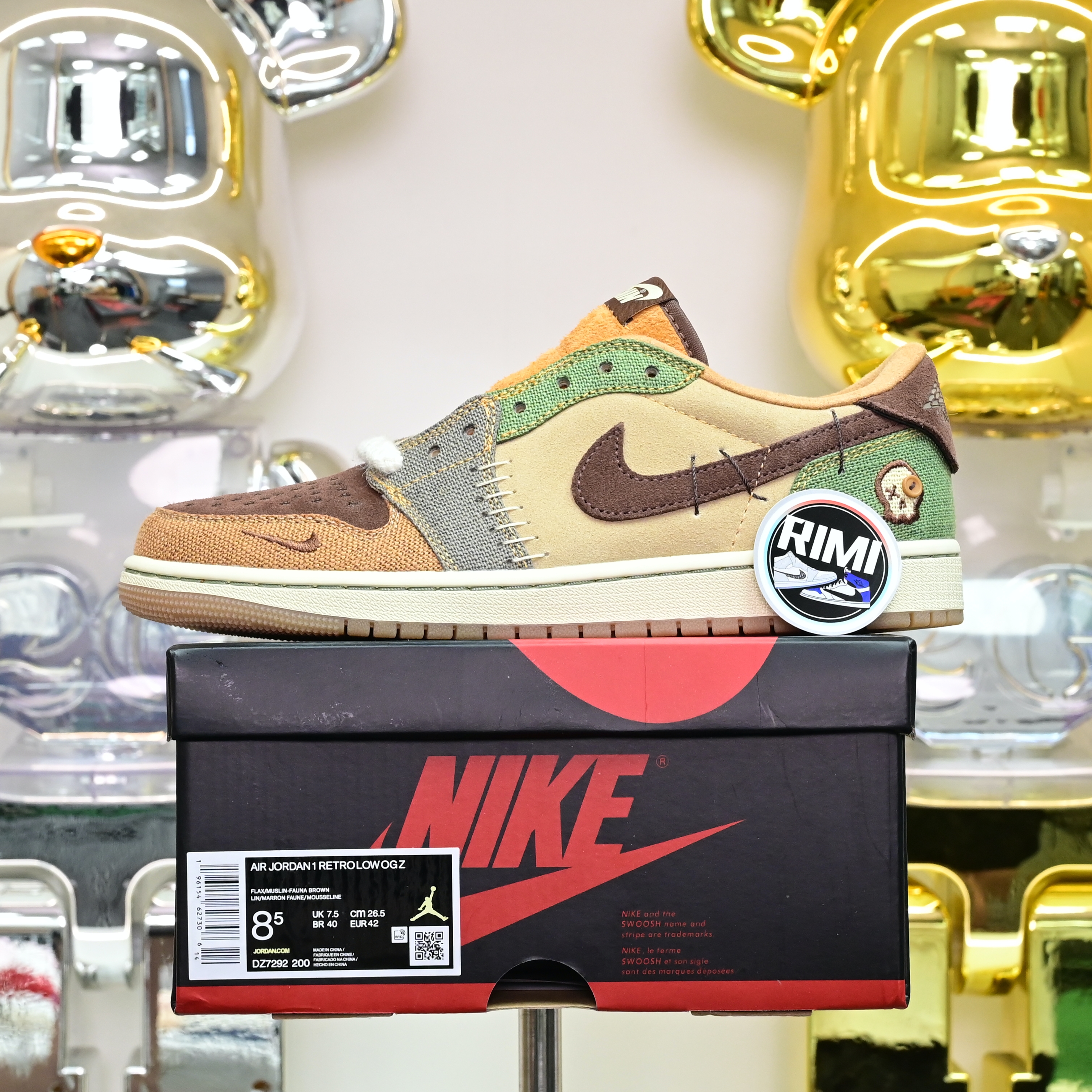 Zion Williamson x  Air Jordan 1retro low og