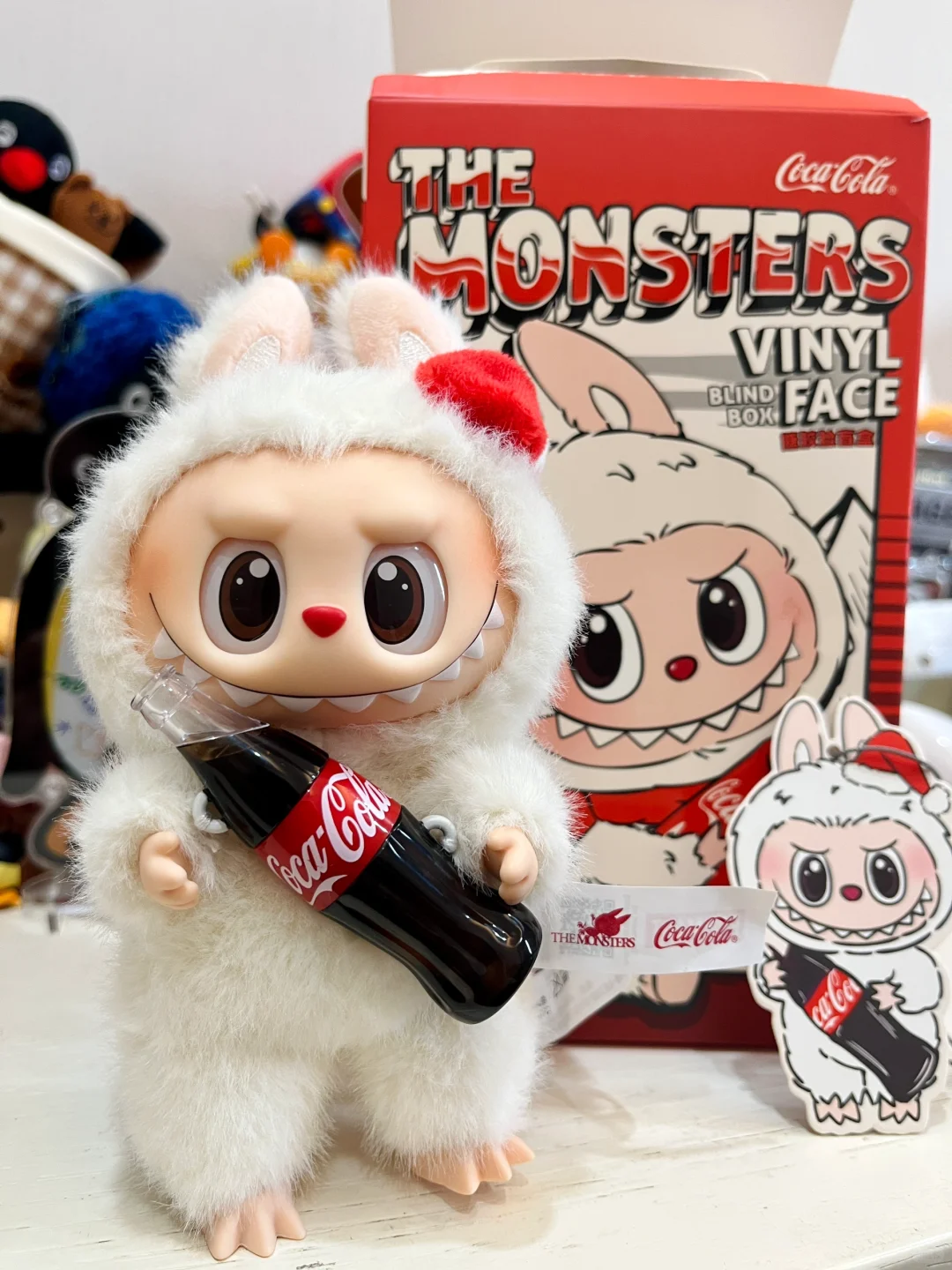 Labubu x Coca-Cola Vinyl Plush Pendant Series