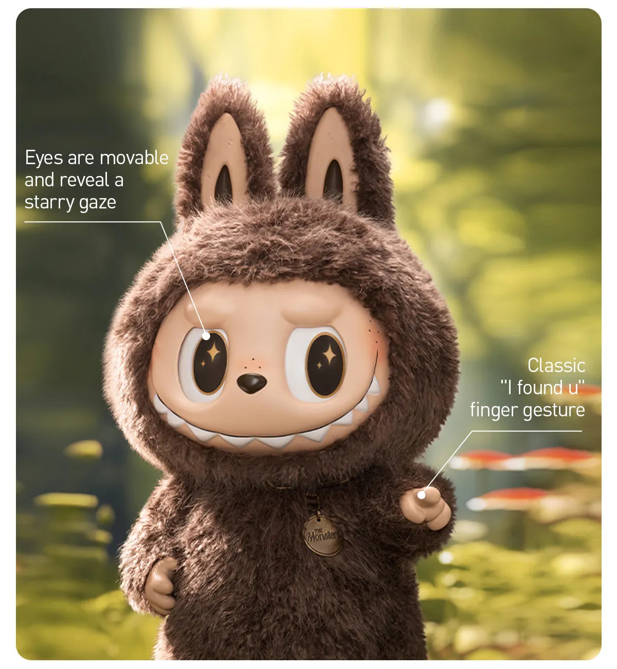 THE MONSTERS ZIMOMO V1 - I FOUND YOU Vinyl Face Doll (38CM)