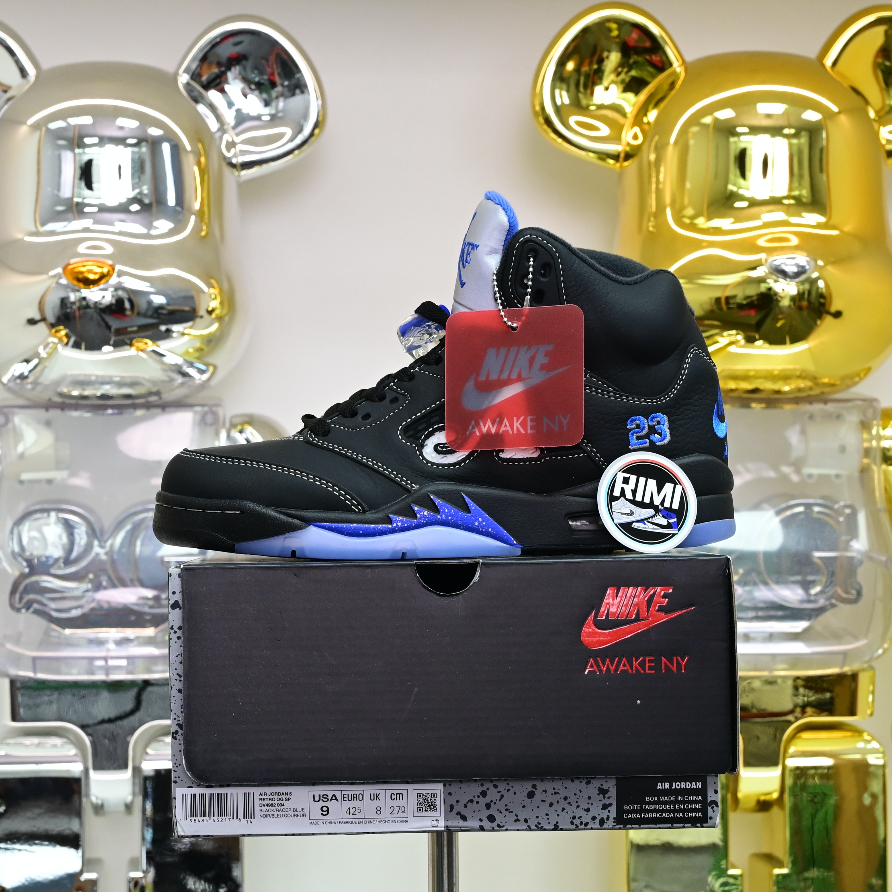 Jordan 5 Retro Awake NY Black DV4982-004