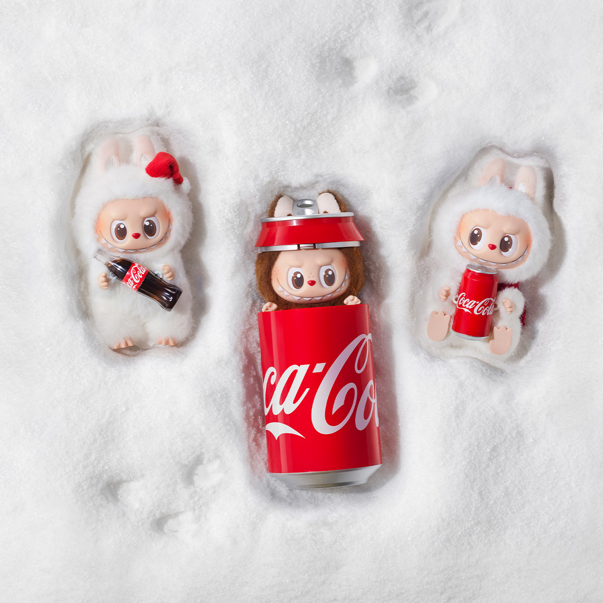 Labubu x Coca-Cola Vinyl Plush Pendant Series