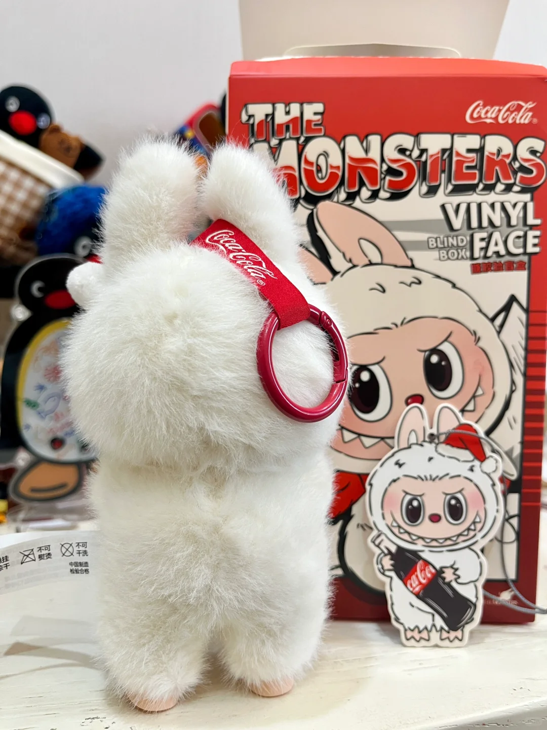 Labubu x Coca-Cola Vinyl Plush Pendant Series