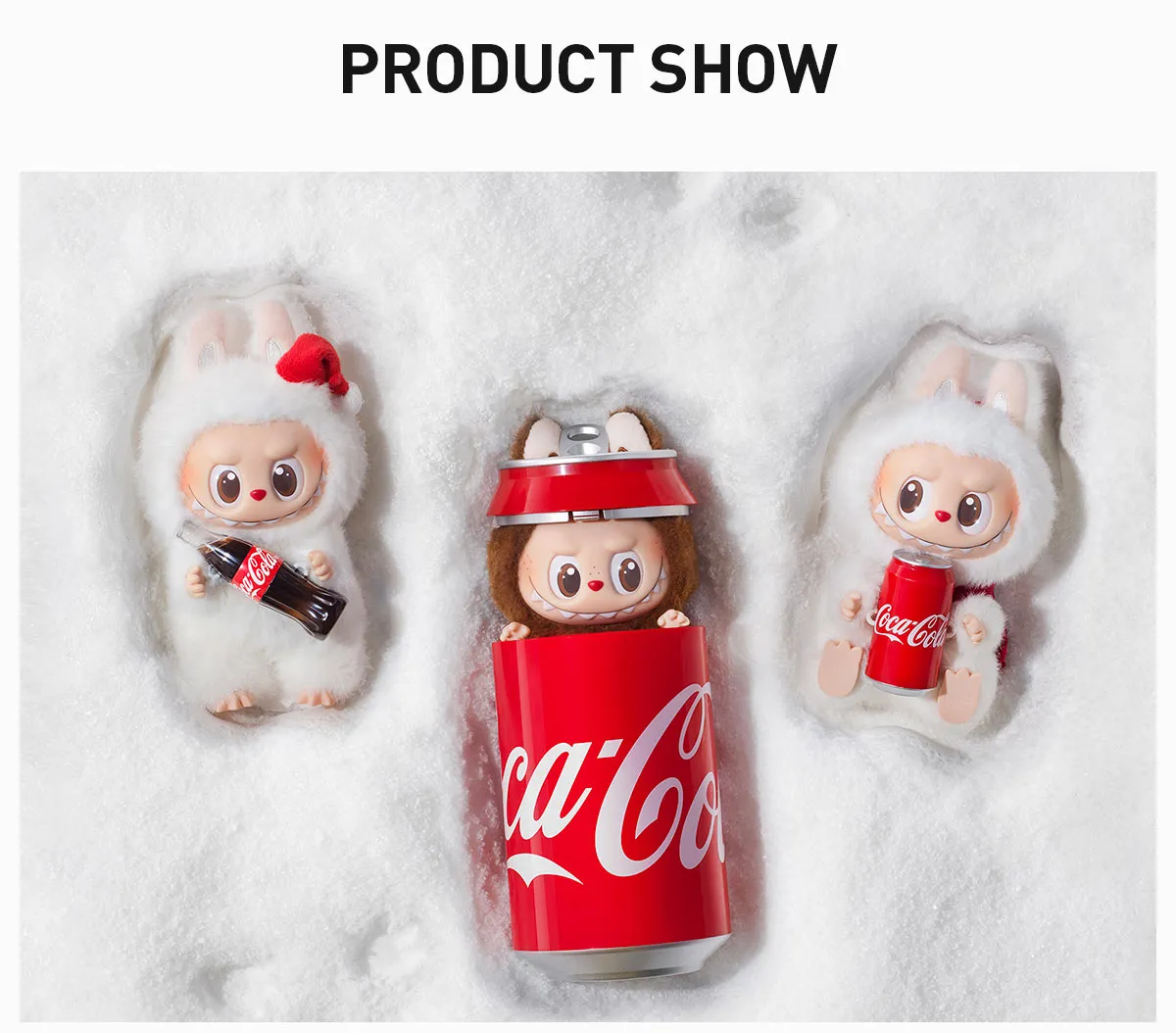 Labubu x Coca-Cola Vinyl Plush Pendant Series