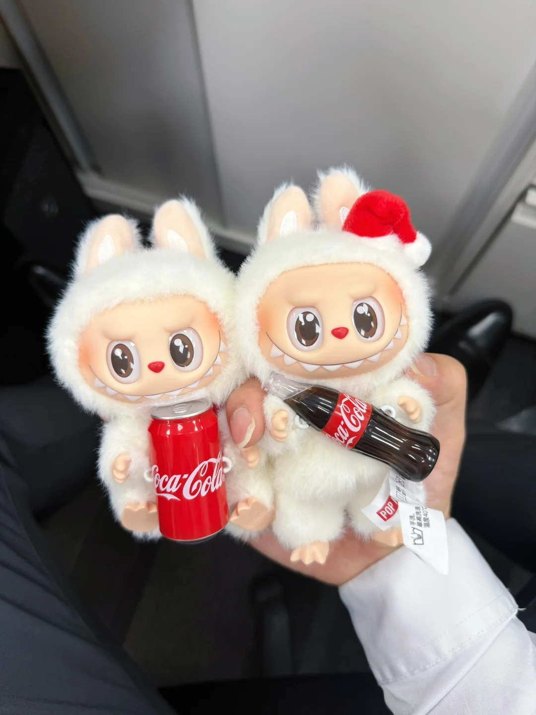 Labubu x Coca-Cola Vinyl Plush Pendant Series