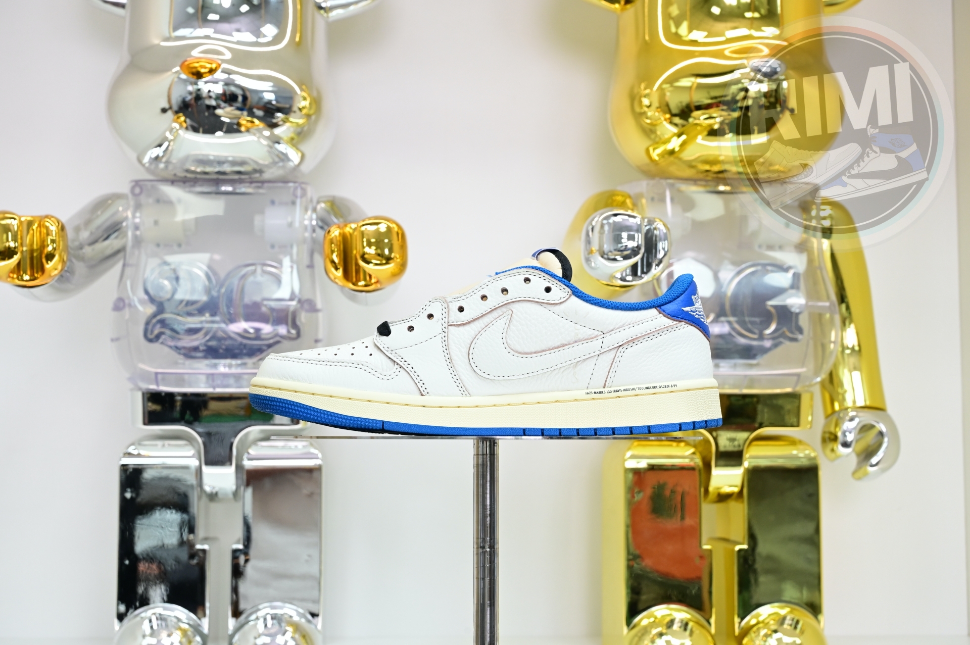 Travis Scott x Jordan 1 Retro Low OG SP Fragment Sail Military Blue