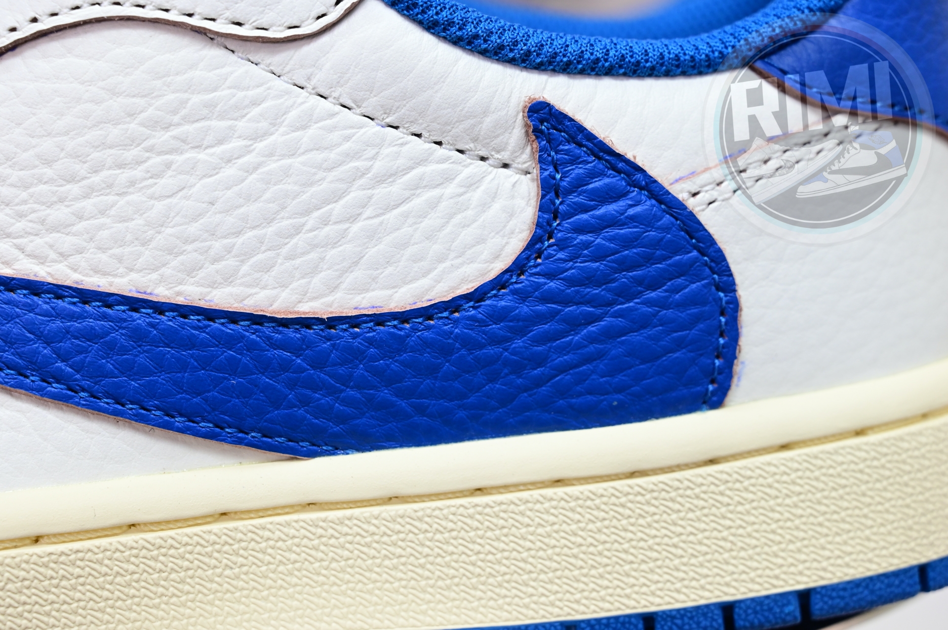 Travis Scott x Jordan 1 Retro Low OG SP Fragment Sail Military Blue
