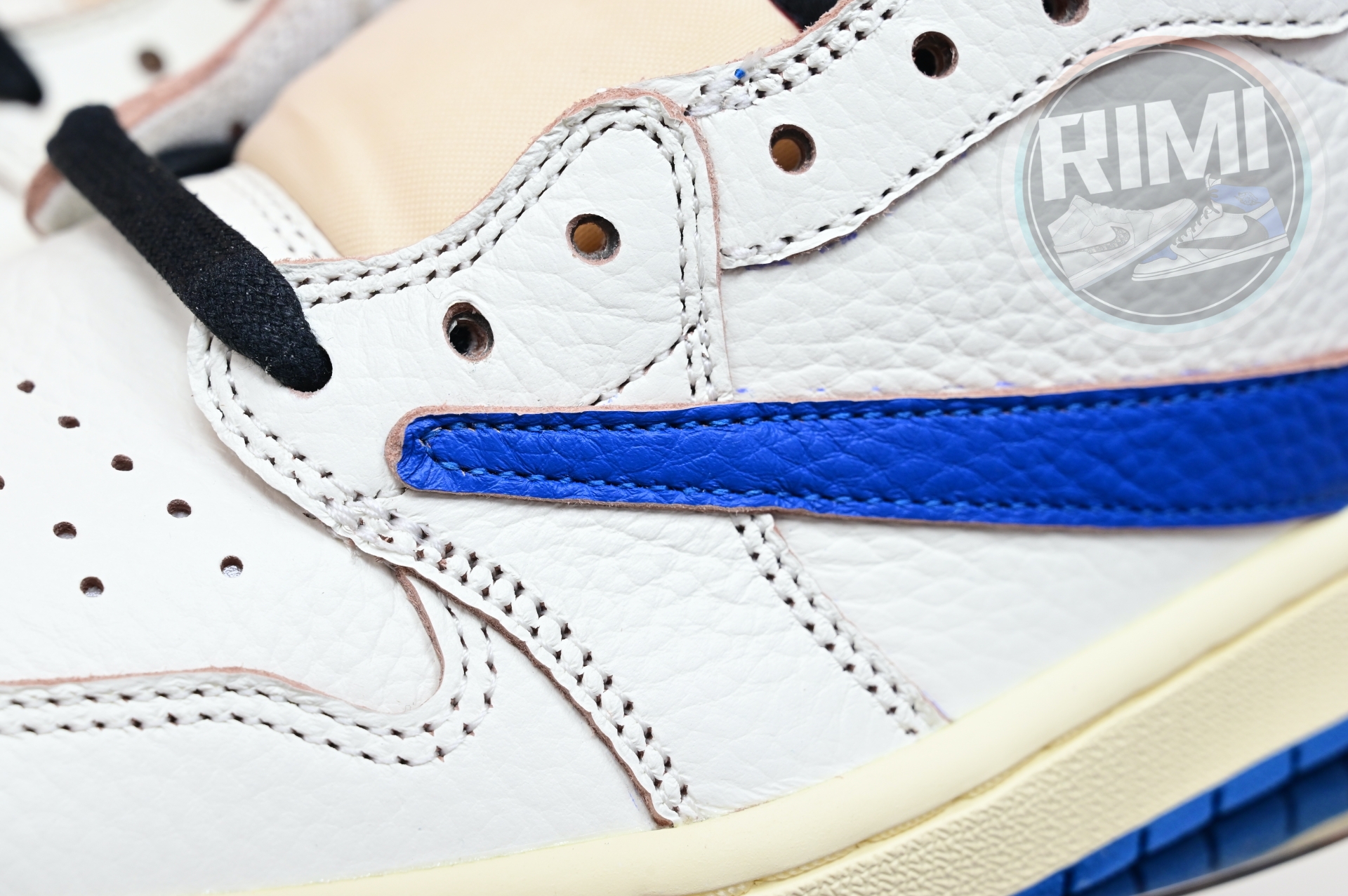 Travis Scott x Jordan 1 Retro Low OG SP Fragment Sail Military Blue