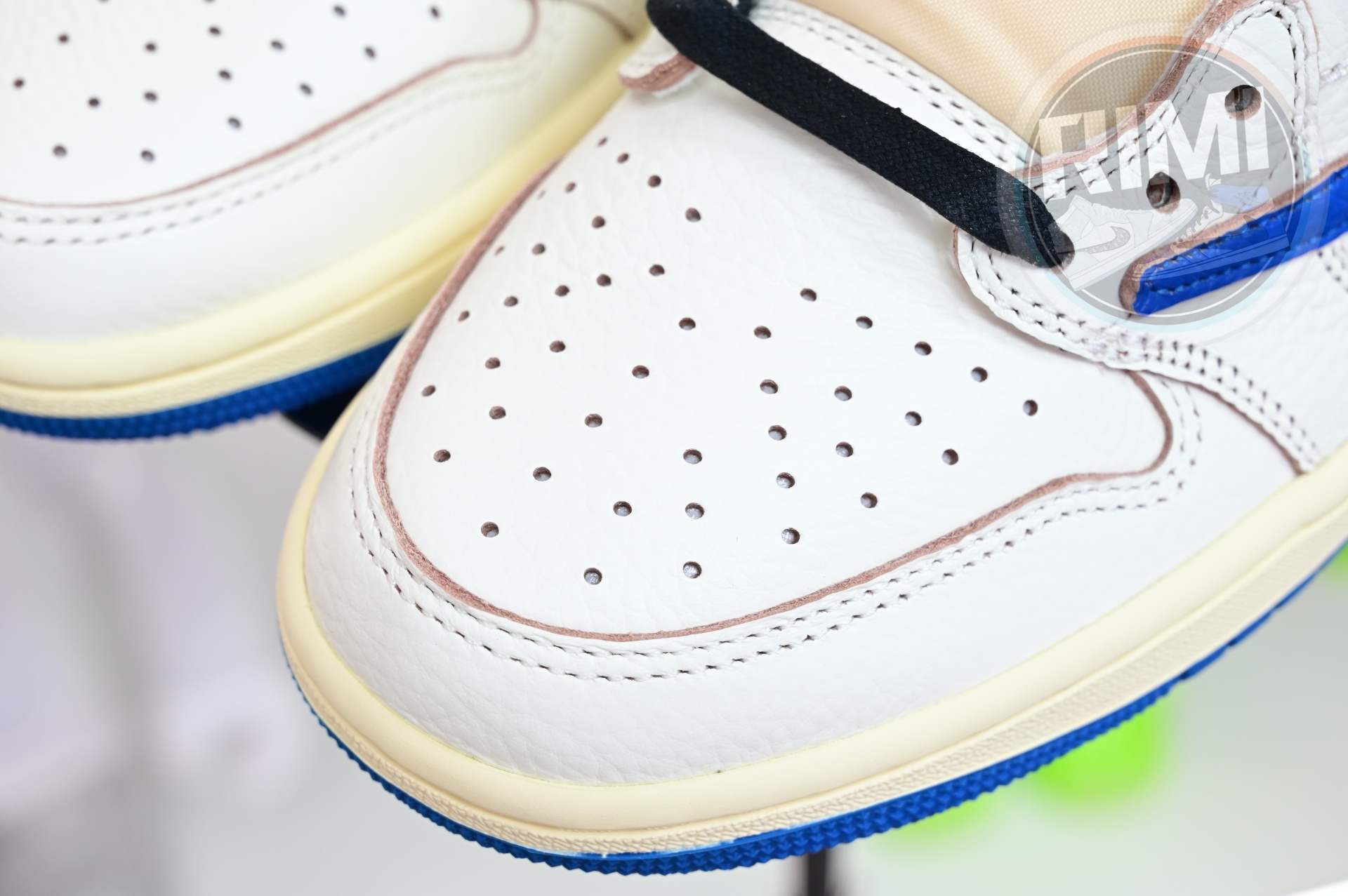 Travis Scott x Jordan 1 Retro Low OG SP Fragment Sail Military Blue
