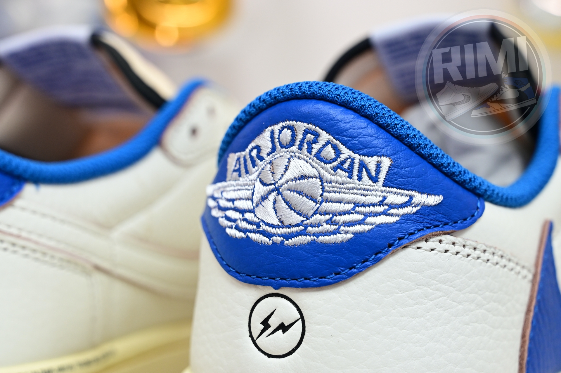 Travis Scott x Jordan 1 Retro Low OG SP Fragment Sail Military Blue