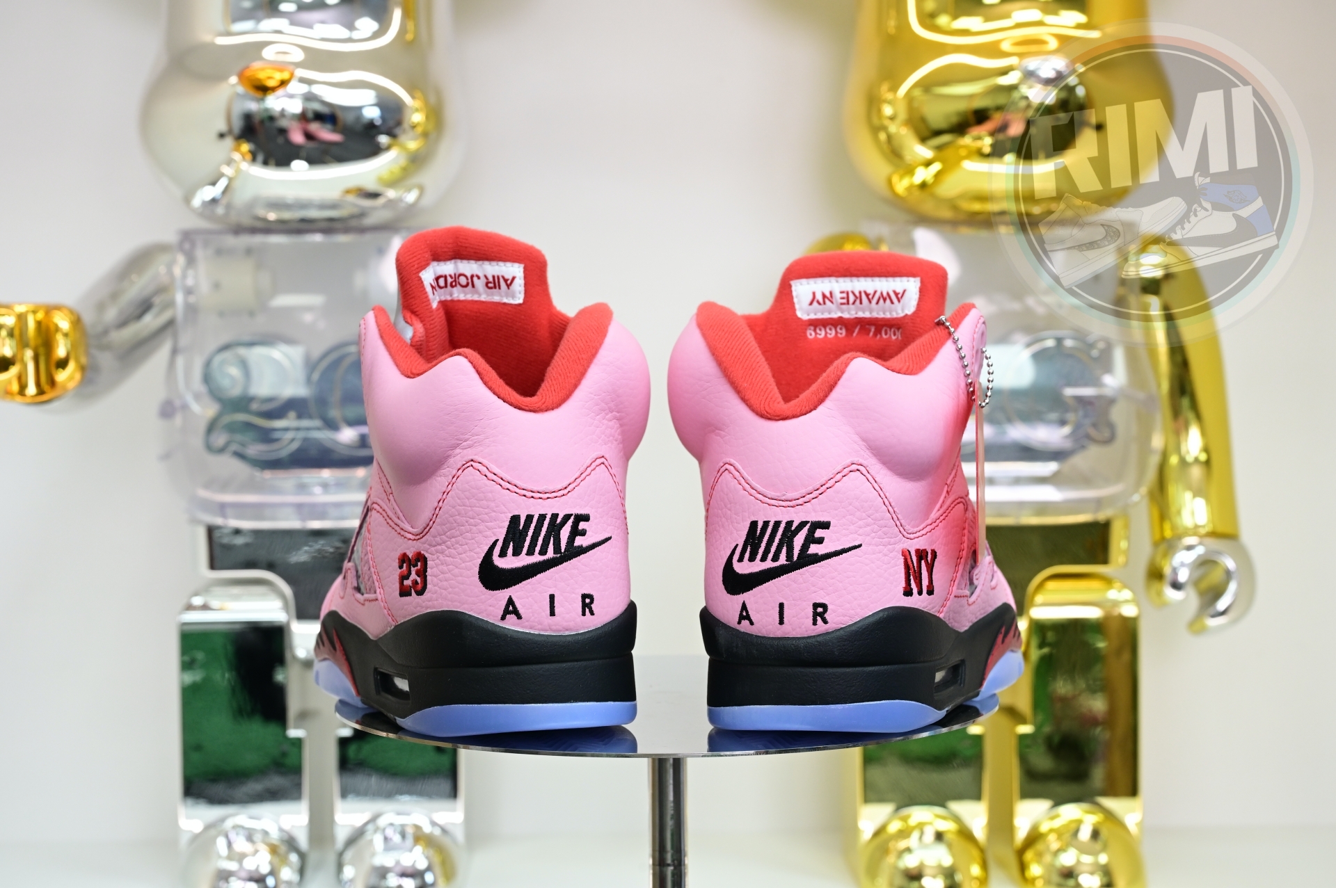 (Men size)Jordan 5 Retro Awake NY Arctic Pink DV4982-600